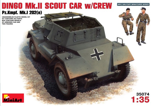 1:35 Dt. Dingo Mk II Pz.Kampfwagen