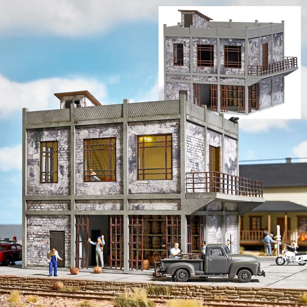 H0-US Lagerhaus (Warehouse)