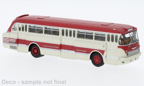 Ikarus 66 3-türig, weiss/rot, 1965