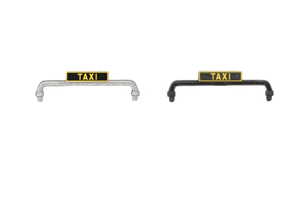 Zubehör: Taxischilder historisch