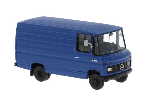Brekina, Mercedes L 406 D Kasten, blau