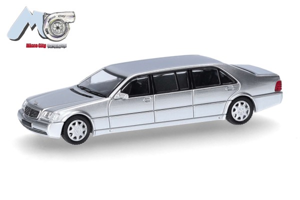 MB S600 Pullmann, silber