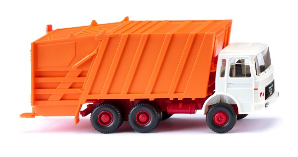 Pressmüllwagen (MAN) weiß/kommunalorange