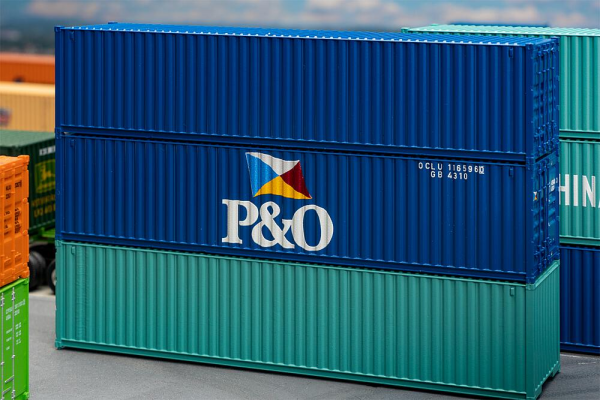 H0-40 Container P&O