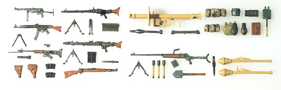 1:24-Waffen, Ausrüstung. Deutschland