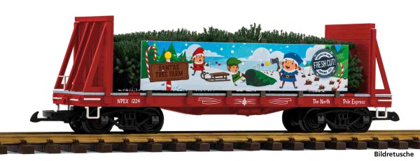 G-Niederbordwagen Santas Tree FarmTrans