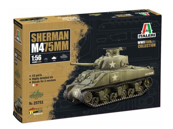 1:56 US M4 Sherman (75 mm)