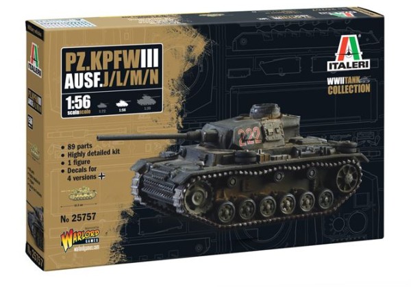 1:56 Pz.Kpfw. III Ausf. J/L/M