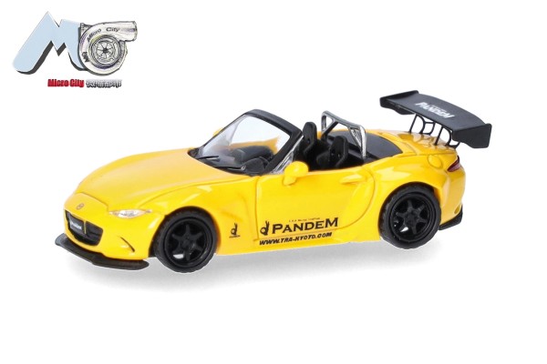 Mazda MX-5 Rocket Bunny, gelb