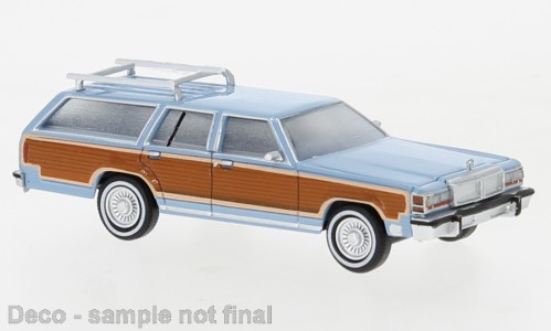 Ford LTD Country Squire, hellblau/Dekor