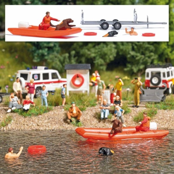 H0-Action Set: Wasserrettung, Set 1