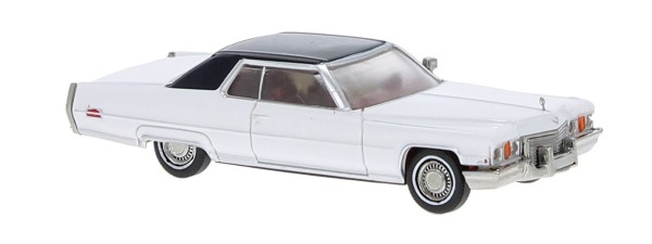 Cadillac Coupe deVille, weiss/dunkelblau