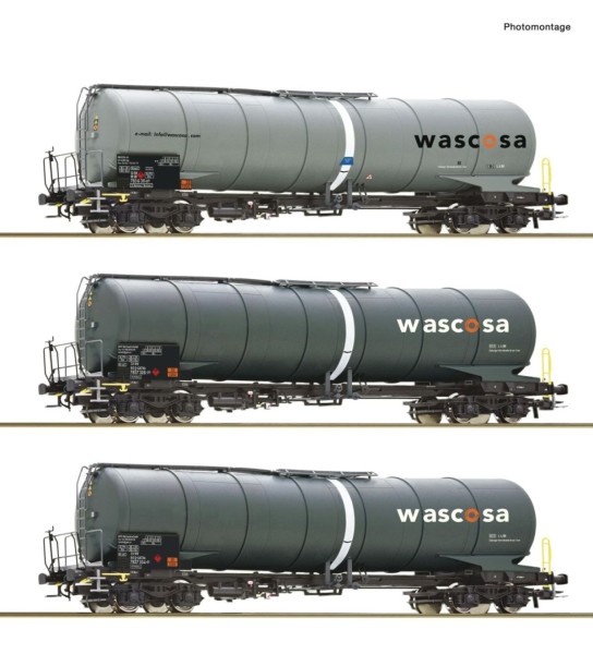 3-tlg. Set: Kesselwagen, Wascosa, Ep.5-6