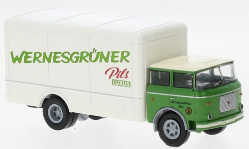 LIAZ 706 Koffer, Wernesgrüner, 1970