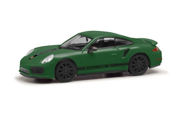 Porsche 911 Turbo racing green