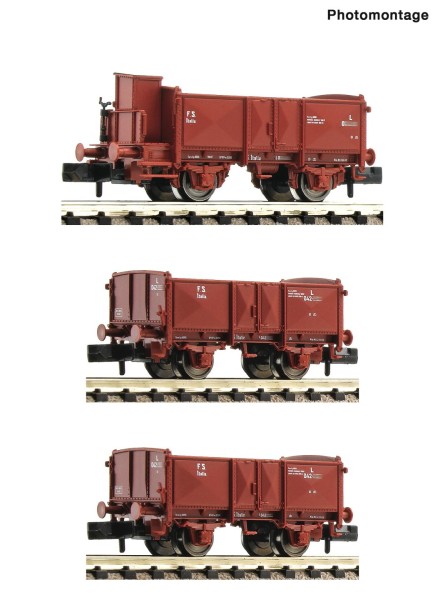 -tlg. Set: Offene Güterwagen, FS, Ep.2-3