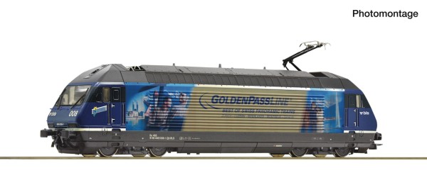 DC-Elektro-Lok Re 465 Goldenpass BLS