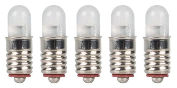 5 LEDs für Beleuchtungssockel