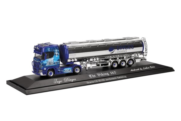 Scania Jumbochromtank-Sattelzug