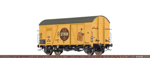 H0-Güterwagen Gms30 ÖBB, Ep.III, Stroh