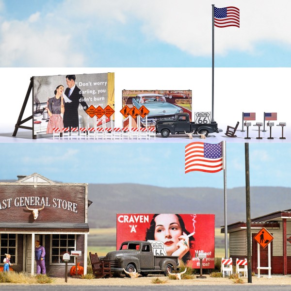 H0-US Ausgestaltungs-Set