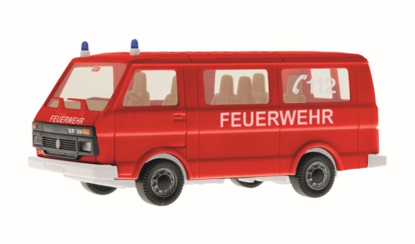 H0-Feuerwehr VW LT Bus mit Blaulicht