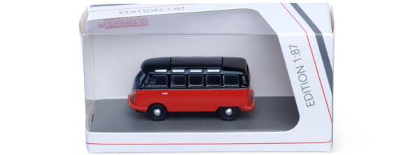 VW T1 Samba red/black