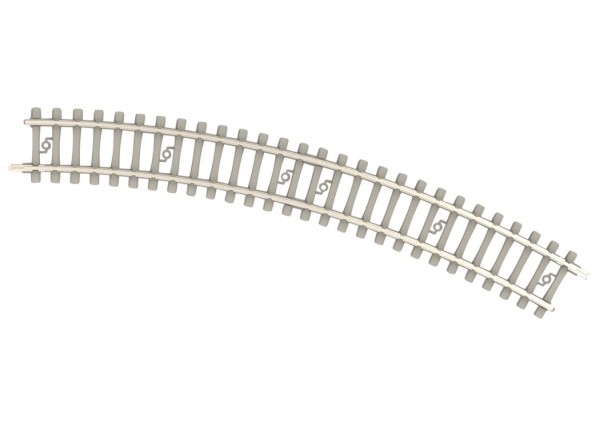 Gebogens Betongleis R2, 228,2mm, 30°
