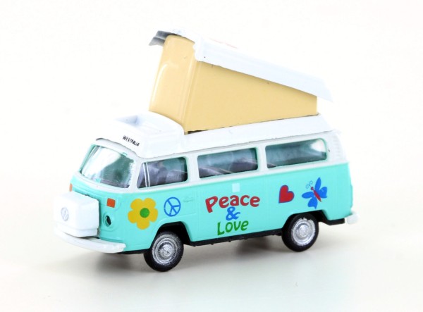 VW T2 Camper, Peace and Love