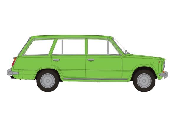 Lada 2102 Kombi, hellgrün, 1971