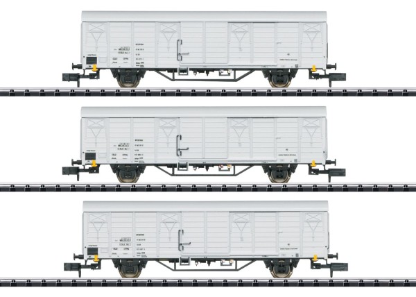 Güterwagen-Set Kühlzug Ibblps, DR