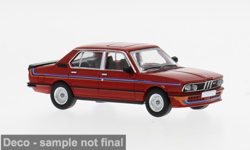 BMW M535i (E12), rot/Dekor, 1980