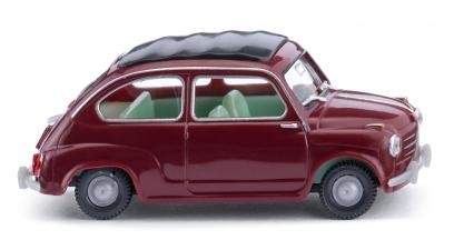 Fiat 600 - weinrot