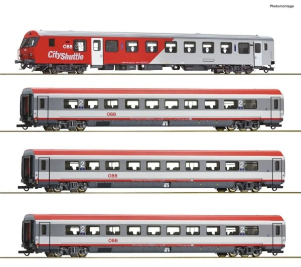 4-tlg.Set: IC 515 Hahnenkamm ÖBB, Ep.6