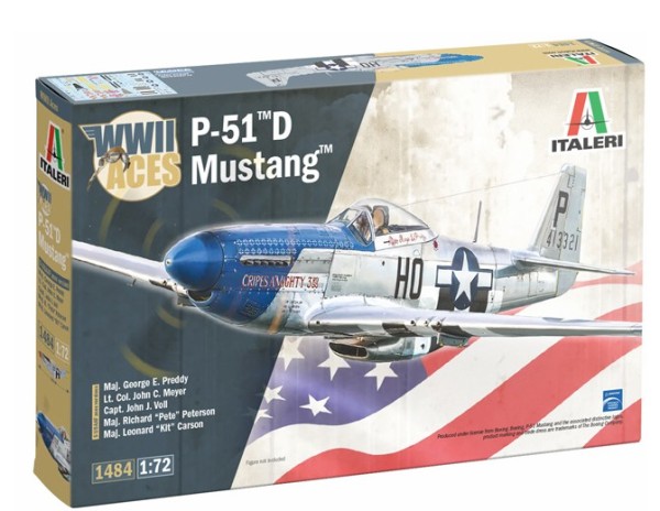 1:72 P-51D Mustang Aces