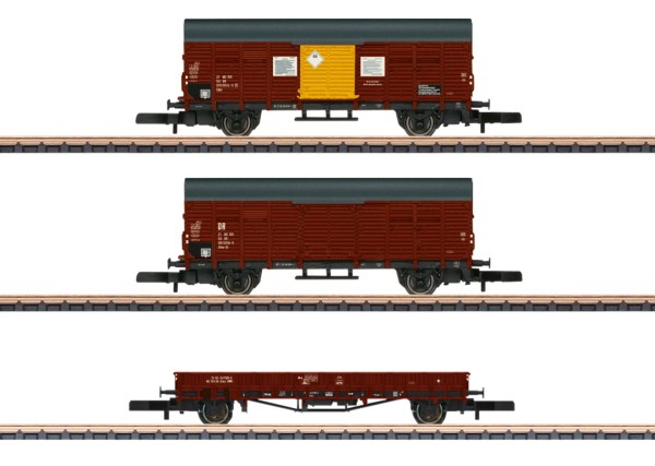 Güterwagen-Set, DR, Ep.IV