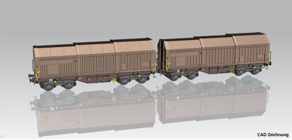 2er Set Teleskopwagen ÖBB, Ep.IV