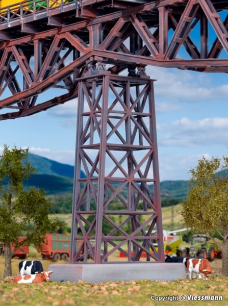 H0-Stahl-Viadukt-Mittelpfeiler