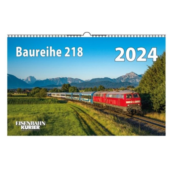 Baureihe 218 - Kalender 2024