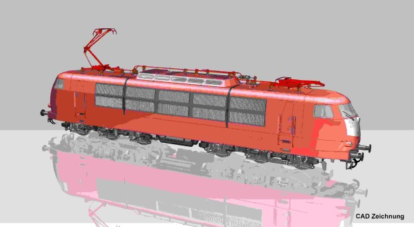 DC-Sound-E-Lok BR 103 langer Rahmen