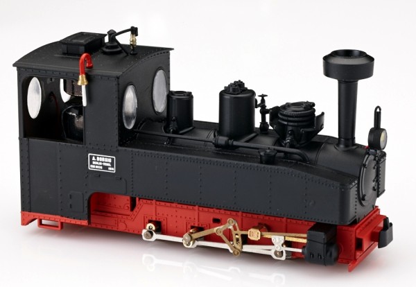 H0e-Hersfelderbahnlokomotive, schwarz