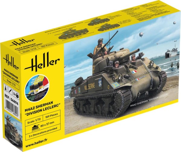 STARTER KIT M4A2 Sherman, Leclerc