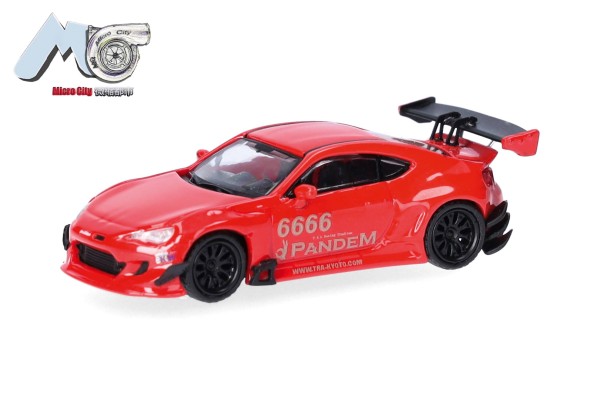 MicroCity: Toyota GT86, rot