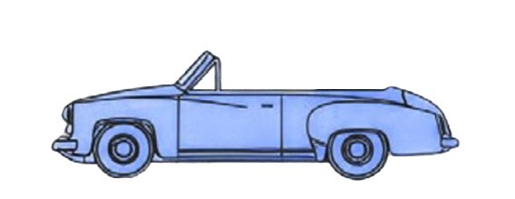 Wartburg 311 Cabriolet, hellblau, 1959