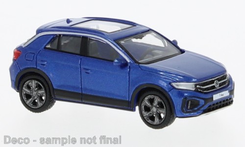 VW T-Roc, metallic-dunkelblau, 2022