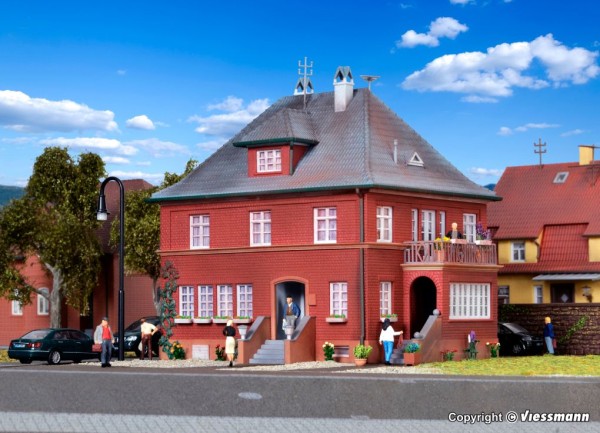 H0-Haus Borsigstraße, norddeutsches Haus