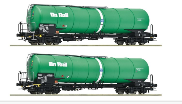 2-tlg. Set: Kesselwagen, OnRail, Ep.VI