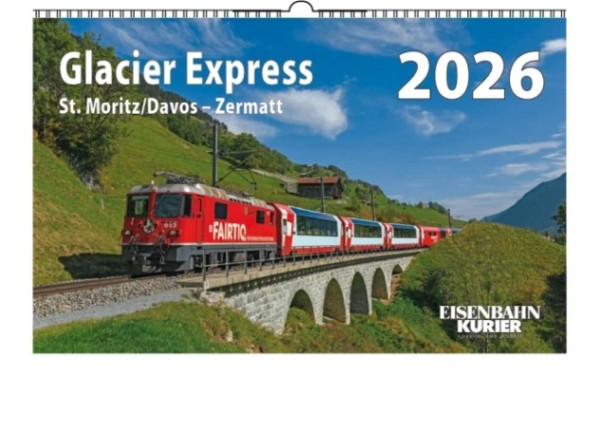 Glacier Express - Kalender 2026