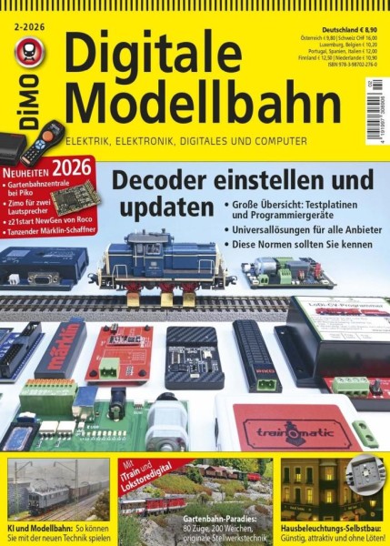 Digitale Modellbahn: Decoder einstellen