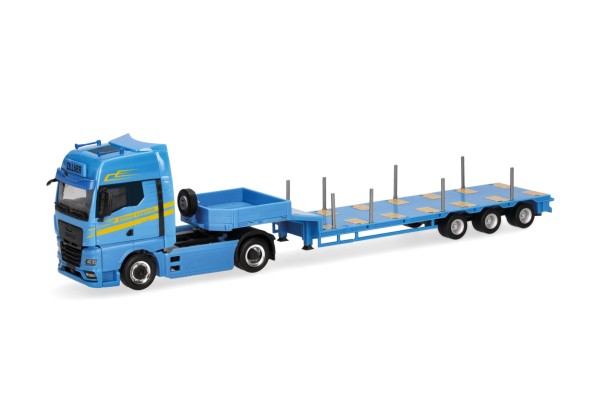 MAN TGX GX Semitieflader-Sattelzug